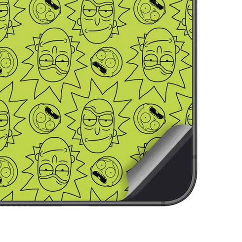 Adult Swim Rick and Morty Rick and Morty All Over Print Galaxy A14 5G Skin